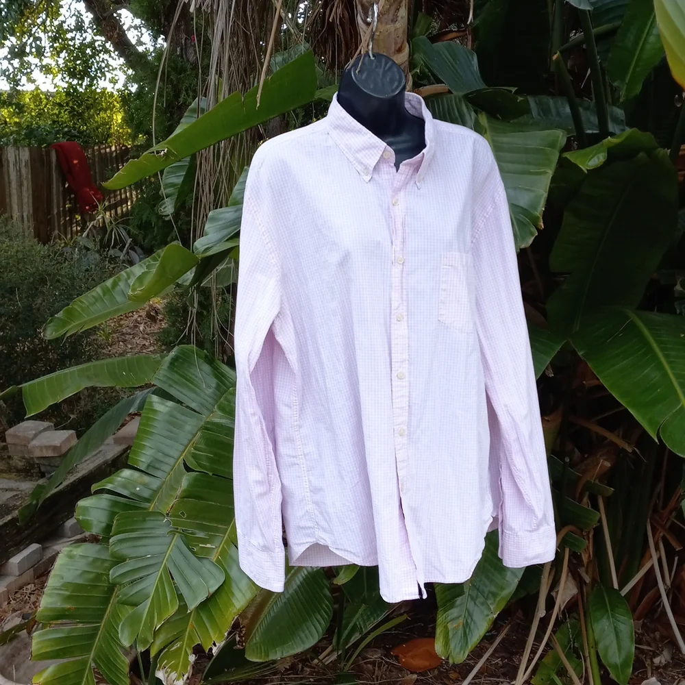 J crew gingham shirt